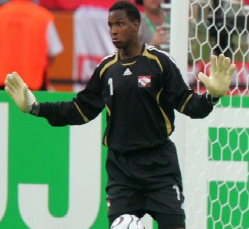 Former Soca Warriors goalkeeper Shaka Hislop mouth seal