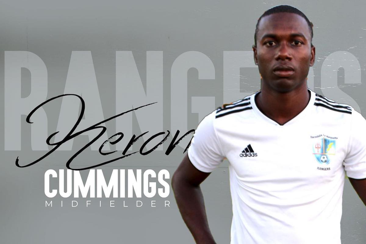 Former La Horquetta Rangers midfielder Keron Cummings