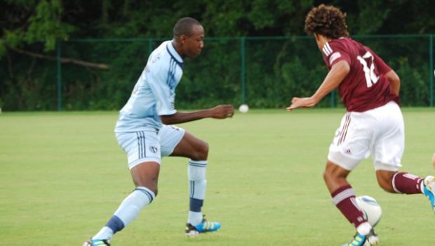 Sporting Kansas City central defender Daneil Cyrus