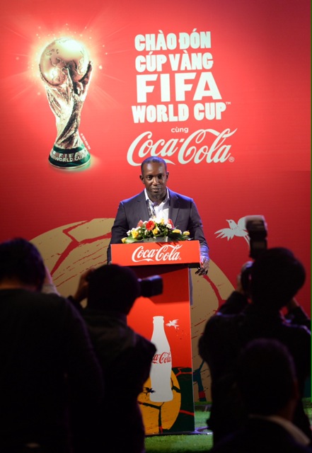 Dwight Yorke in Vietnam