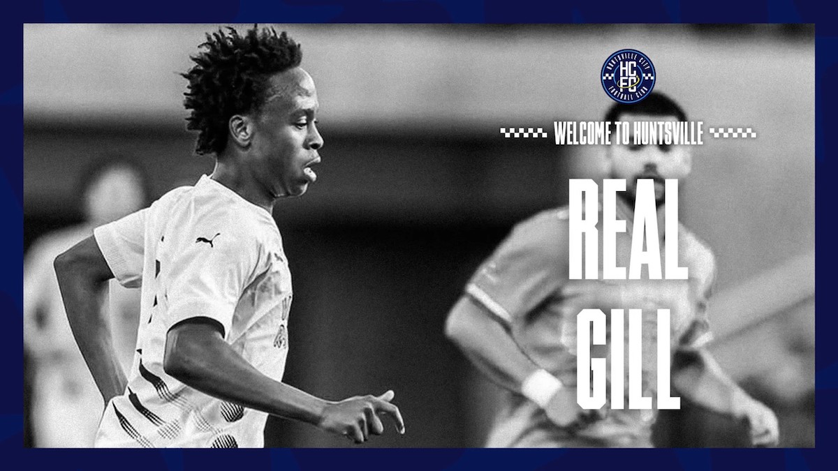 Huntsville City FC signs forward Real Gill