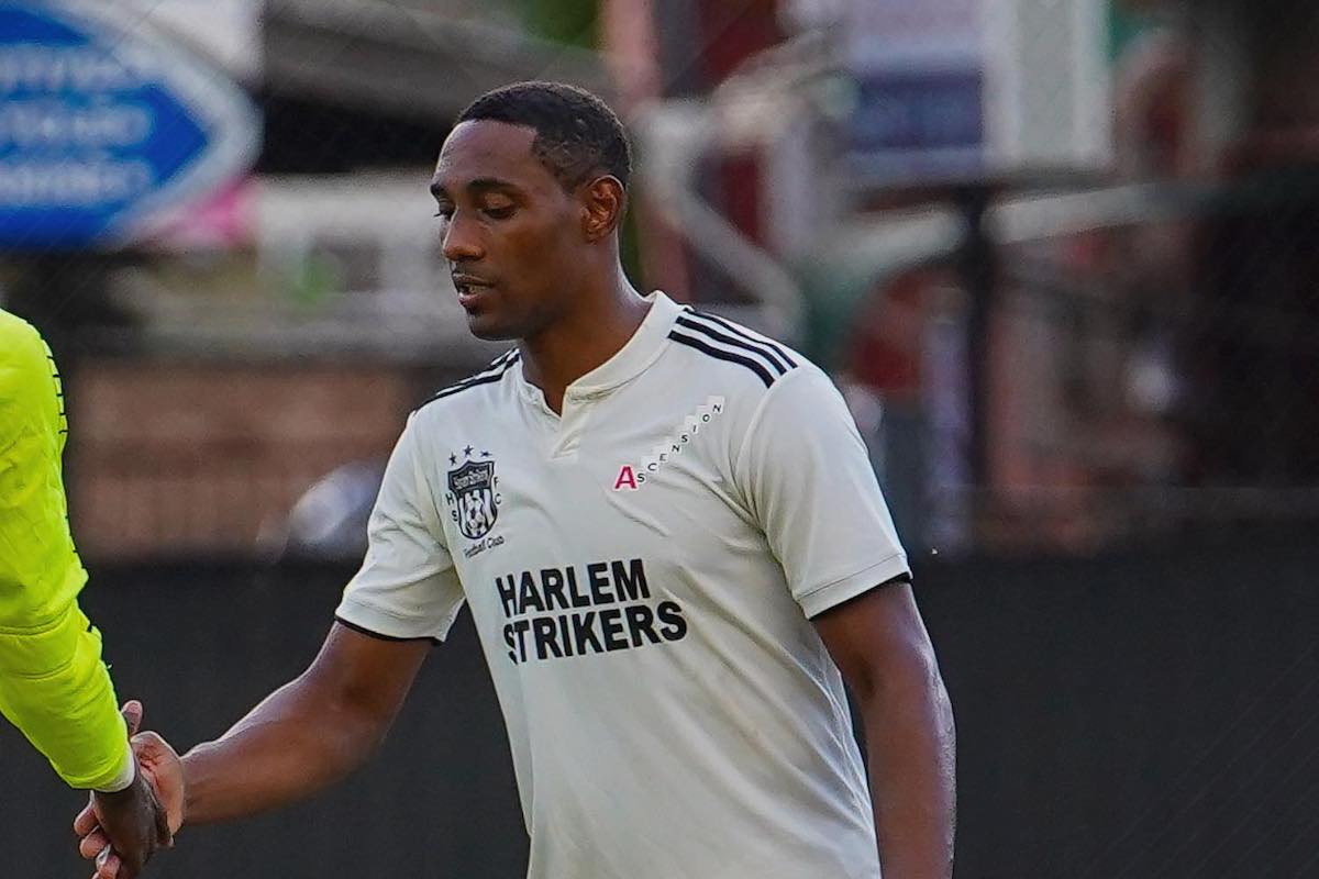 Harlem Strikers' Kareem Baptiste