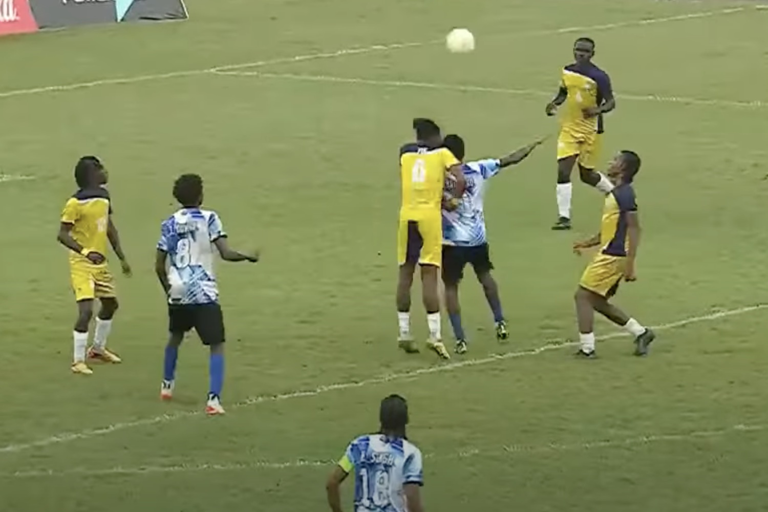 Action between Malick Secondary and Trinity College East at the Arima Velodrome on Wednesday, September 25th 2024.