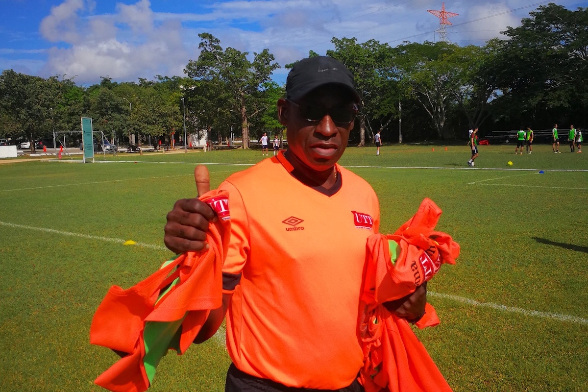 Former national captain, Clayton Morris, now Head Coach of University of Trinidad and Tobago