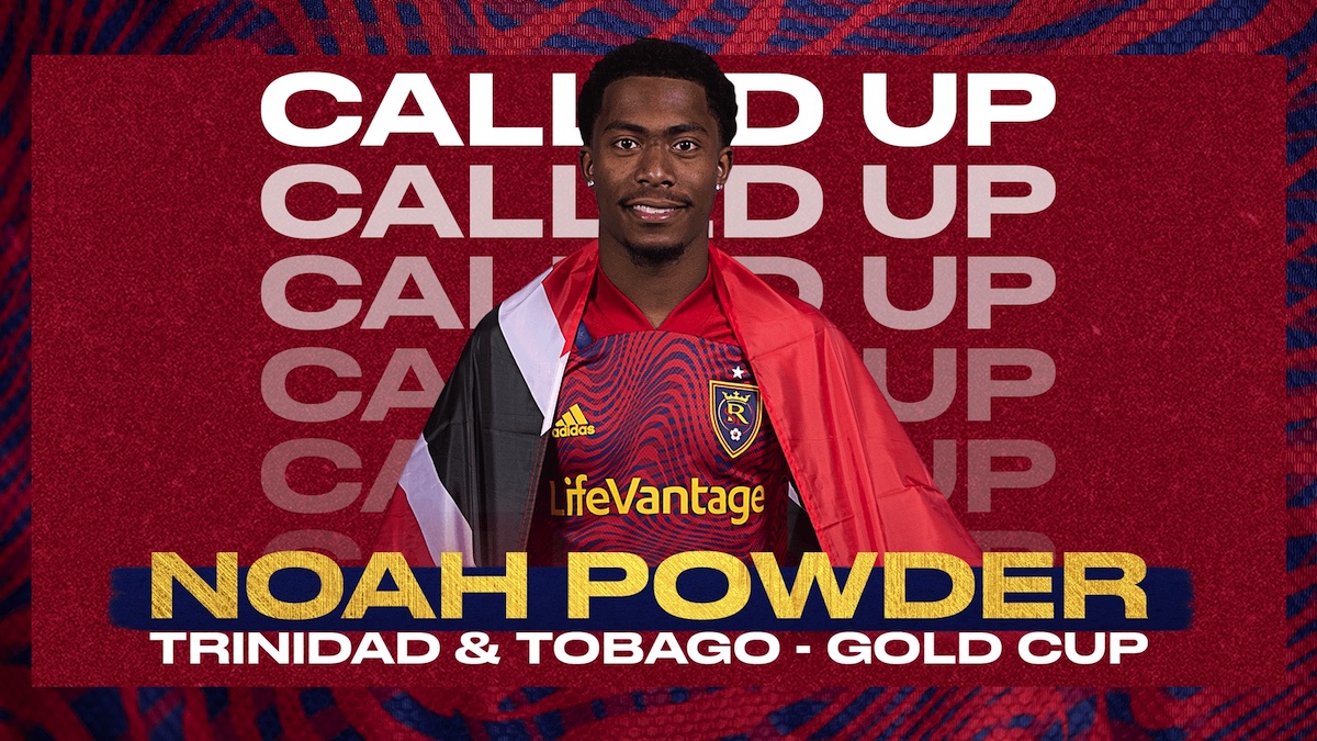 Real Salt Lake defender Noah Powder