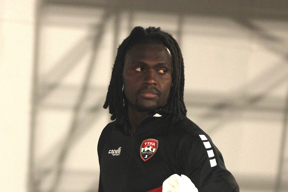 Soca Warriors captain Aubrey David at a training session at the Mahd Sports Academy in Riyadh, Saudi Arabia on Sunday, December 15th 2024.