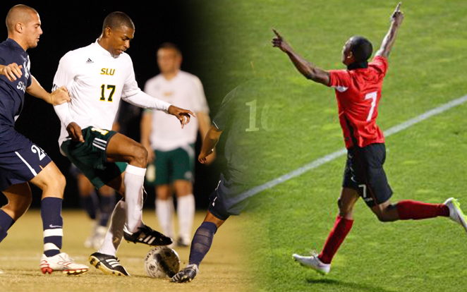 Jonathan Glenn representing Saint Leo University and Trinidad and Tobago