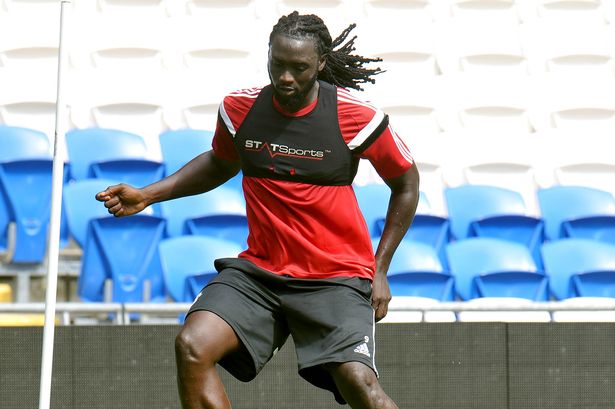 Kenwyne Jones training