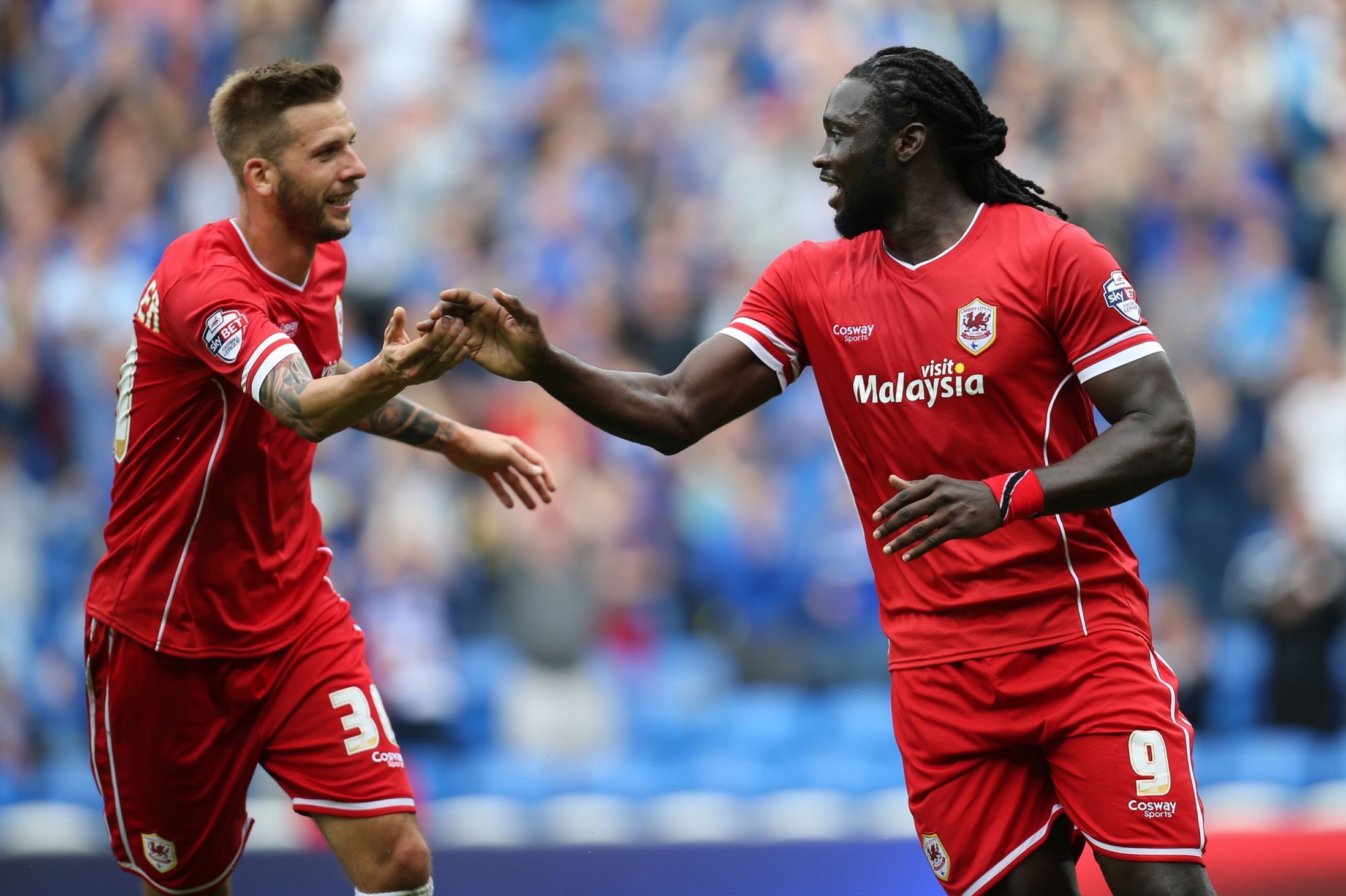 Kenwyne Jones vs Huddersfield Town on August 16, 2014